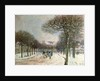 The Road to Saint-Germain at Marly, 1874-5 by Alfred Sisley