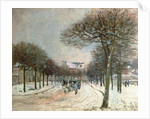 The Road to Saint-Germain at Marly, 1874-5 by Alfred Sisley