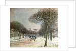 The Road to Saint-Germain at Marly, 1874-5 by Alfred Sisley
