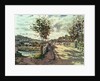 The Seine at Bougival, 1869 by Claude Monet