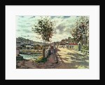The Seine at Bougival, 1869 by Claude Monet