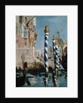 Grand Canal, Venice, 1875 by Edouard Manet