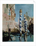 Grand Canal, Venice, 1875 by Edouard Manet