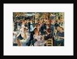 Ball at the Moulin de la Galette, 1876 by Pierre Auguste Renoir