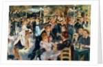 Ball at the Moulin de la Galette, 1876 by Pierre Auguste Renoir