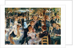 Ball at the Moulin de la Galette, 1876 by Pierre Auguste Renoir