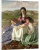 The Three Sisters of Dean Liddell by William Blake Richmond
