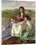 The Three Sisters of Dean Liddell by William Blake Richmond