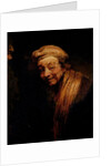 Self Portrait, c.1668-9 by Rembrandt Harmensz. van Rijn