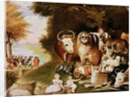 The Peaceable Kingdom, 1832-34 by Edward Hicks