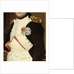 Detail of Napoleon Bonaparte in his Study, 1812 by Jacques Louis David