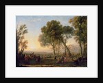 Landscape with a Country Dance by Claude Lorrain