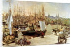 The Port of Bordeaux, 1871 by Edouard Manet