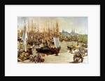 The Port of Bordeaux, 1871 by Edouard Manet