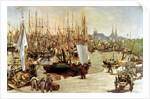 The Port of Bordeaux, 1871 by Edouard Manet