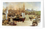 The Port of Bordeaux, 1871 by Edouard Manet