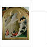 Agostino Saving a Man who Fell from his Horse by Simone Martini