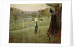 The Vision of the Young Bartholomew, 1889-90 by Mikhail Vasilievich Nesterov