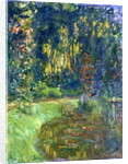 Corner of the pond in Giverny, 1917 by Claude Monet