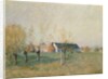 The Farm, 1874 by Alfred Sisley
