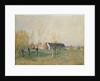 The Farm, 1874 by Alfred Sisley