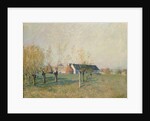 The Farm, 1874 by Alfred Sisley