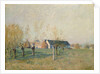 The Farm, 1874 by Alfred Sisley
