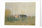 The Farm, 1874 by Alfred Sisley