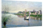 rhe Seine at Argenteuil, 1872 by Alfred Sisley