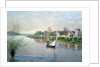 rhe Seine at Argenteuil, 1872 by Alfred Sisley