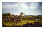 The Start of the St. Leger, 1830 by James Pollard