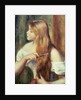 Blonde girl combing her hair, 1894 by Pierre Auguste Renoir