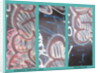 SGRAFFITO TRIPTYCH, 2013 by Peter McClure