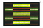 STRIPED TRIPTYCH No.6, 2003 by Peter McClure
