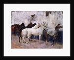 Horses at Palma, Majorca, Spain, 1908 by John Singer Sargent