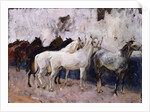 Horses at Palma, Majorca, Spain, 1908 by John Singer Sargent