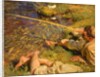 Val d'Aosta: A Man Fishing, c.1907 by John Singer Sargent