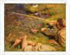 Val d'Aosta: A Man Fishing, c.1907 by John Singer Sargent