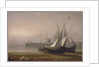 Fishing Boats at Low Tide, c.1850s by Fitz Henry Lane