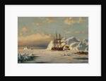 Caught in the Ice Floes, after 1870 by William Bradford