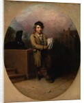 News Boy, 1841 by Henry Inman