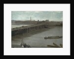Brown and Silver: Old Battersea Bridge, 1859-63 by James Abbott McNeill Whistler