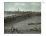 Brown and Silver: Old Battersea Bridge, 1859-63 by James Abbott McNeill Whistler