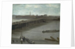 Brown and Silver: Old Battersea Bridge, 1859-63 by James Abbott McNeill Whistler