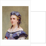 Portrait of Charlotte of Saxe-Cobourg-Gotha Princess of Belgium and Empress of Mexico by Belgian School