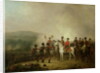 The Eagle Standards Taken at Waterloo Returned to Wellington, 18th June 1815 by Mathieu Ignace van Bree