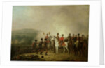 The Eagle Standards Taken at Waterloo Returned to Wellington, 18th June 1815 by Mathieu Ignace van Bree