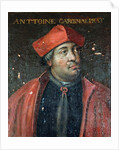 Cardinal Antoine Duprat, papal legate, 1617-38 by French School