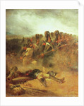 The Battle of Waterloo, 18th June 1815 by Nicolas Toussaint Charlet
