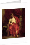 Portrait of Francois Joseph Talma as Nero in 'Britannicus' by Jean Racine 1857 by Ferdinand Victor Eugene Delacroix